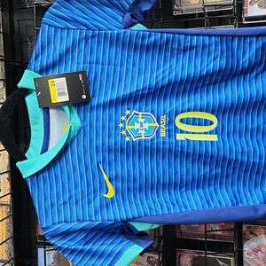 NWT Youth Brazil Soccer Outfit (Neymar Jr 10)